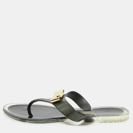 Salvatore Ferragamo: Чёрные сандалии  Vara Bow