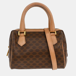Celine: Коричневая сумка 