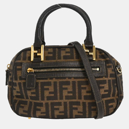 Fendi: Коричневі сумки  Zucca