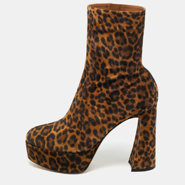 Gianvito Rossi: Коричневые ботинки 