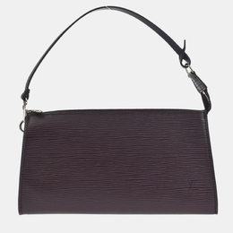 Louis Vuitton: Фіолетові сумки  Pochette Accessoires