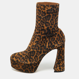 Gianvito Rossi: Коричневые ботинки 