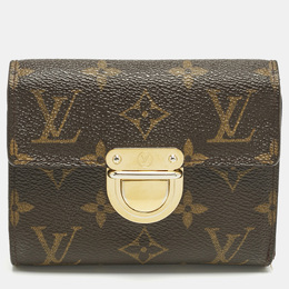Louis Vuitton: Коричневый кошелёк 
