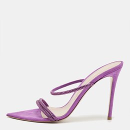 Gianvito Rossi: Фиолетовые сандалии 