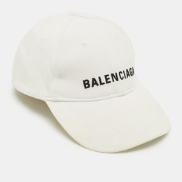 Balenciaga: Белая кепка 