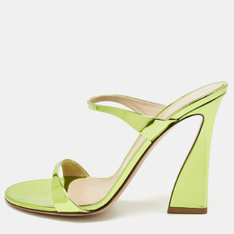Gianvito Rossi: Зелёные сандалии  Aura