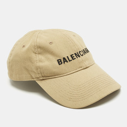 Balenciaga: Бежевая кепка 