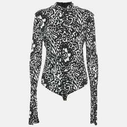 Versace: Чёрный боди 