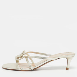 Valentino: Светлые сандалии  VLogo Signature