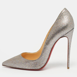 Christian Louboutin: Серебристые туфли  So Kate