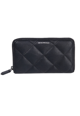 EMPORIO ARMANI: Чёрный кошелёк 