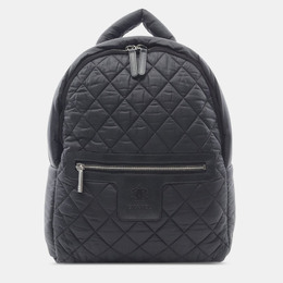 Chanel: Чёрный рюкзак 