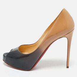 Christian Louboutin: Бежевые туфли 