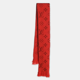 Louis Vuitton: Красный шарф 