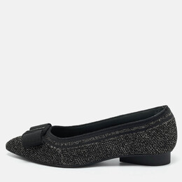 Salvatore Ferragamo: Чёрные балетки  Varina