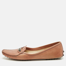 Tod's: Бежевые мокасины 