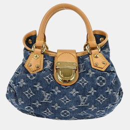 Louis Vuitton: Голубая сумка  Pleaty