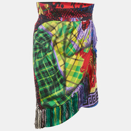 Versace: Многоцветная юбка 