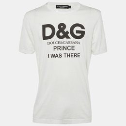 Dolce & Gabbana: Белая футболка  T