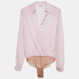 Elisabetta Franchi: Розовый боди 