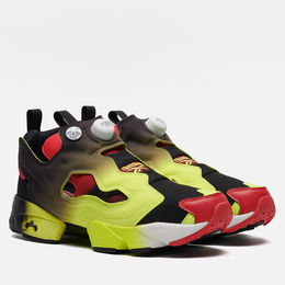 Reebok: Жёлтые кроссовки  InstaPump Fury