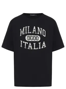 DOLCE & GABBANA: Хлопковая футболка 