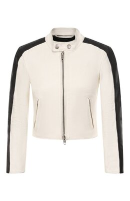 Balenciaga: Кожаная куртка 