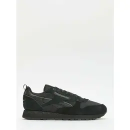 Reebok: Чёрные кроссовки  Classic Leather