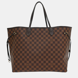 Louis Vuitton: Светлая сумка-шоппер  Neverfull