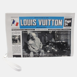 Louis Vuitton: Белая сумка 