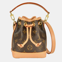 Louis Vuitton: Коричневая сумка 