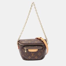 Louis Vuitton: Коричневая сумка 