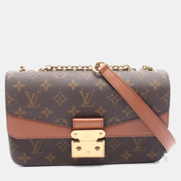Louis Vuitton: Коричневая сумка 