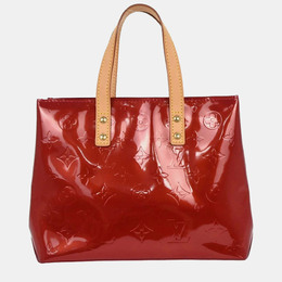 Louis Vuitton: Красная сумка-шоппер 