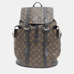 Louis Vuitton: Коричневый рюкзак 