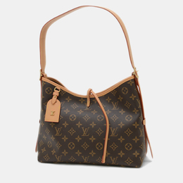 Louis Vuitton: Коричневая сумка 