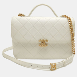 Chanel: Белая сумка 