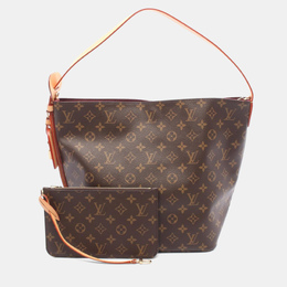 Louis Vuitton: Коричневая сумка 
