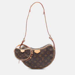 Louis Vuitton: Коричневая сумка 