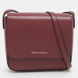 Emporio Armani: Красная сумка через плечо 