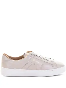 Santoni: Светлые кроссовки 