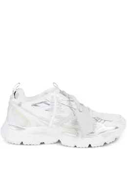 Off-White: Белые кроссовки 