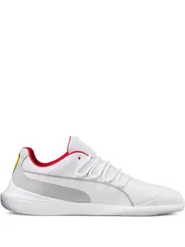 PUMA: Белые кроссовки  Ferrari