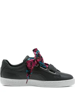PUMA: Чёрные кроссовки 