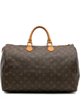 Louis Vuitton Pre-Owned: Коричневая сумка 