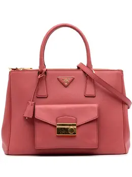 Prada Pre-Owned: Розовая сумка 