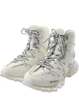 Balenciaga: Белые кроссовки  Track Hike