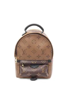 Louis Vuitton Pre-Owned: Светлый рюкзак 