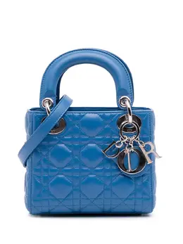 Christian Dior Pre-Owned: Голубая сумка 