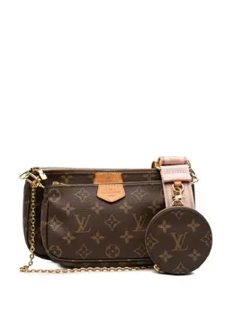 Louis Vuitton Pre-Owned: Коричневая сумка 